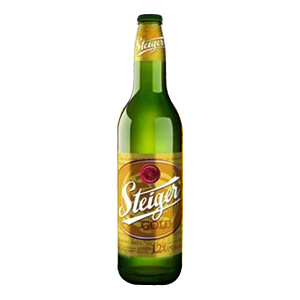 Bia Tiệp Steiger gold Lager 5%